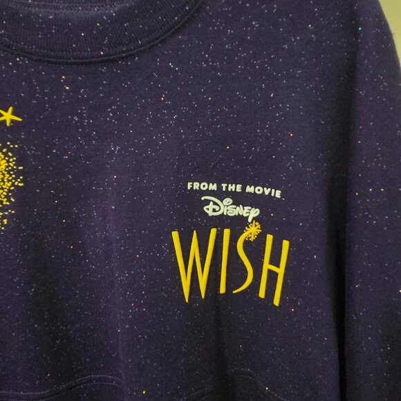 DISNEY Wish Spirit Jersey "I'm a Star" Skynight Purple Jersey Pullover - Picture 2 of 7